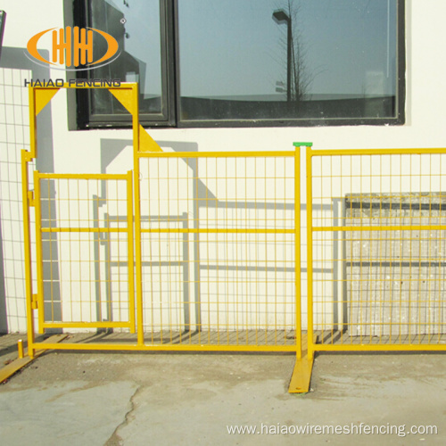 standard portable temporary modular fence temporary fence
